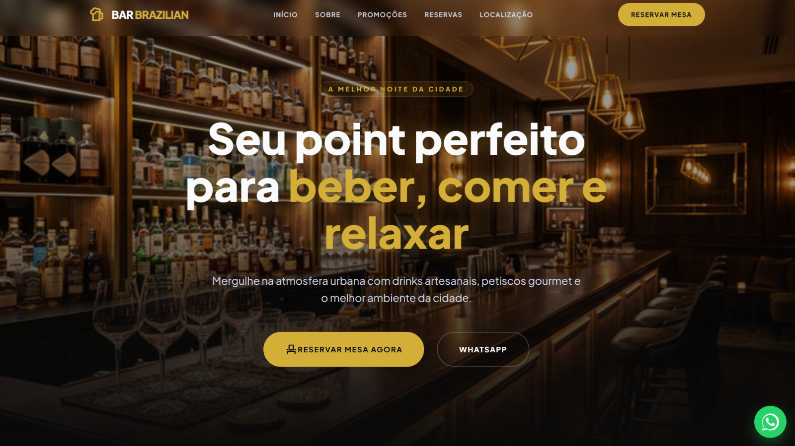 Landing Page Restaurante